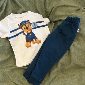 Kids Navy Blue Paw Patrol Joggers